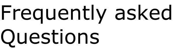 Frequently asked Questions